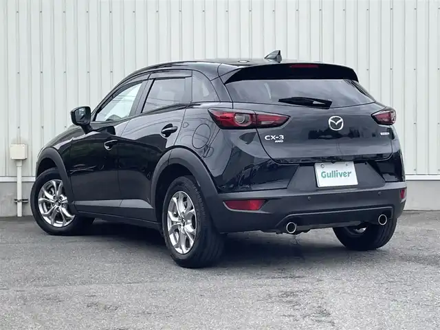 マツダ ＣＸ－３ 15S ツーリング 山形県 2022(令4)年 4.8万km ジェットブラックマイカ ワンオーナー/4WD/衝突軽減ブレーキ/純正ナビ/　【CD DVD SD USB BT】/360°ビューモニター/フルセグTV/ステアリングスイッチ/レーダークルーズコントロール/ドライブレコーダー/横滑り防止装置/コーナーセンサー/オートホールド/純正アルミホイール/LEDライト/フォグランプ/ウィンカーミラー/保証書、取説あり/スペアキーあり