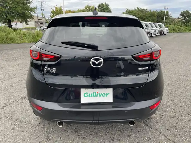 マツダ ＣＸ－３ 15S ツーリング 山形県 2022(令4)年 4.8万km ジェットブラックマイカ ワンオーナー/4WD/衝突軽減ブレーキ/純正ナビ/　【CD DVD SD USB BT】/360°ビューモニター/フルセグTV/ステアリングスイッチ/レーダークルーズコントロール/ドライブレコーダー/横滑り防止装置/コーナーセンサー/オートホールド/純正アルミホイール/LEDライト/フォグランプ/ウィンカーミラー/保証書、取説あり/スペアキーあり