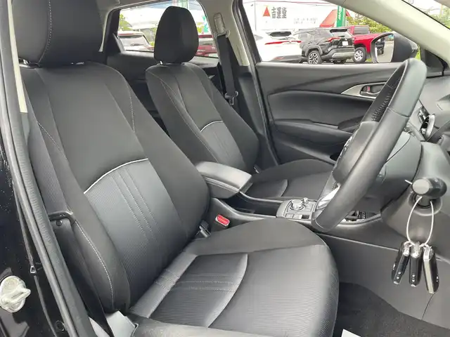 マツダ ＣＸ－３ 15S ツーリング 山形県 2022(令4)年 4.8万km ジェットブラックマイカ ワンオーナー/4WD/衝突軽減ブレーキ/純正ナビ/　【CD DVD SD USB BT】/360°ビューモニター/フルセグTV/ステアリングスイッチ/レーダークルーズコントロール/ドライブレコーダー/横滑り防止装置/コーナーセンサー/オートホールド/純正アルミホイール/LEDライト/フォグランプ/ウィンカーミラー/保証書、取説あり/スペアキーあり