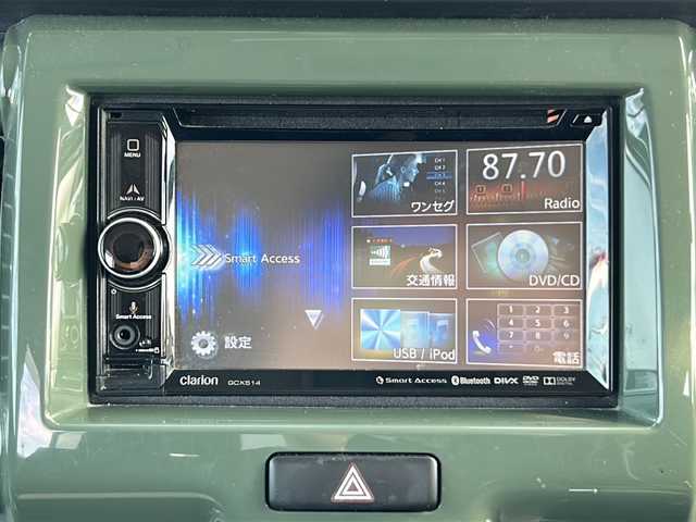 スズキ ハスラー Jスタイル 岐阜県 2015(平27)年 13.9万km クールカーキパールメタリック/ホワイト2トーンルーフ 登録時走行距離138437km/社外ナビ/バックモニター/ワンセグテレビ/シートヒーター/ツートンカラー/純正フロアマット/Ｂｌｕｅｔｏｏｔｈ接続/プッシュスタート/スマートキー/オートエアコン/ABS/横滑り防止装置/レーンキープアシスト/オートライト/LEDヘッドライト/エアバッグ