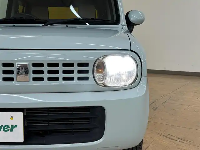 スズキ ラパン G 群馬県 2013(平25)年 5.3万km アロマティックアクアメタリック 社外ナビ　/　（AM/FM/CD/DVD/SD）/ワンセグＴＶ　/アイドリングストップ　/プッシュスタート　/スマートキー　/純正ドアバイザー　/横滑り防止装置