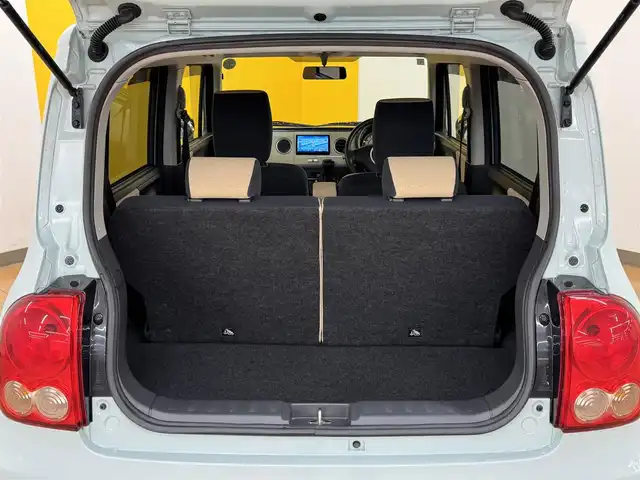 スズキ ラパン G 群馬県 2013(平25)年 5.3万km アロマティックアクアメタリック 社外ナビ　/　（AM/FM/CD/DVD/SD）/ワンセグＴＶ　/アイドリングストップ　/プッシュスタート　/スマートキー　/純正ドアバイザー　/横滑り防止装置