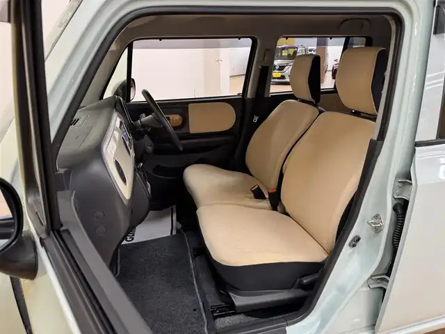 スズキ ラパン G 群馬県 2013(平25)年 5.3万km アロマティックアクアメタリック 社外ナビ　/　（AM/FM/CD/DVD/SD）/ワンセグＴＶ　/アイドリングストップ　/プッシュスタート　/スマートキー　/純正ドアバイザー　/横滑り防止装置