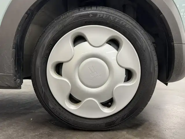 スズキ ラパン L 三重県 2024(令6)年 0.6万km オフブルーM ガソリン/FF/インパネCVT/カロッツェリア 7インチナビ AVIC-RW821-D/（FM/AM/TV/CD/DVD/Bluetooth/SD/USB/iPod/HDMI）/安全装備/・デュアルカメラブレーキサポート/・車線逸脱警報機能/・ふらつき警報機能/・誤発進抑制機能/・後方誤発進抑制機能/・リヤパーキングセンサー/・後退時ブレーキサポート/・標識認識機能（車両進入禁止、はみ出し通行禁止、最高速度、一時停止）/・ハイビームアシスト/など/装備/・シートヒーター（D）/・オートエアコン/・オートライトシステム/・LEDヘッドライト（ハイ/ロー）/・プッシュスタート/・ステアリングスイッチ/・電動格納ドアミラー/・純正ホイールキャップ＆14インチスチールホイール/・保/・スマートキーx1/など