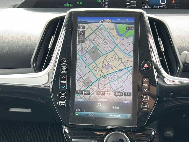 トヨタ プリウス ＰＨＶ A ユーティリティプラス 福島県 2018(平30)年 2.8万km グレーメタリック 純正１１．６インチ縦型ナビ　フルセグ　バックＣ　Ｂｌｕｅｔｏｏｔｈ　シートヒーター　レーダークルーズ　デジタルミラー型ドラレコ　ＥＴＣ２．０　純正１５ＡＷ　ＡＣ１００Ｖ電源　オート４眼ＬＥＤライト