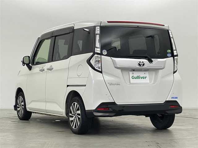トヨタ タンク カスタムG S 群馬県 2018(平30)年 4.1万km パールホワイトⅢ コンフォートパッケージ/・運転席/助手席シートヒーター/・シートバックテーブル/=====/スマートシステムII/・衝突回避支援ブレーキ機能/・衝突警報機能/・車線逸脱警報機能/・誤発進抑制制御機能/・先行車発進お知らせ機能/純正7インチナビ【型番　NSZT-W66T】/・FM/AM/CD/DVD/SD/Bluetooth/フルセグTV/ステアリングスイッチ/クルーズコントロール/両側パワースライドドア/アイドリングストップ/純正ビルトインETC/プッシュスタート/スマートキー