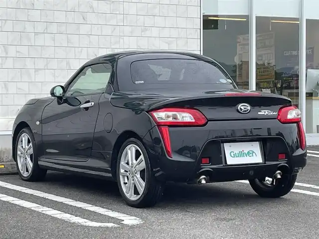 ダイハツ コペン ローブ 宮崎県 2018(平30)年 8.1万km ブラックマイカメタリック 電動オープン/社外ナビ【AVN-R8W】/・フルセグTV・DVD・CD・Bluetooth/ETC/ドライブレコーダー【前方】/D/N席シートヒーター/プッシュスタート/スマートキー/アイドリングストップ/LEDヘッドライト/フォグライト/純正フロアマット