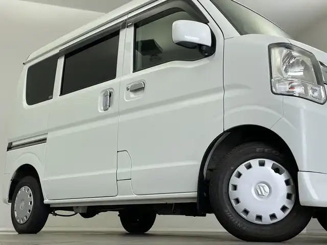 スズキ エブリイ JOIN 新潟県 2021(令3)年 1.5万km スペリアホワイト ワンオーナー/パートタイム4WD/衝突軽減ブレーキ/車線逸脱警報/バックッソナー/社外HDDナビTV/DVD/CD/MSV/SD/LEDオートマチックハイビーム/キーレスエントリー/E T C/新車時保証書/取扱説明書