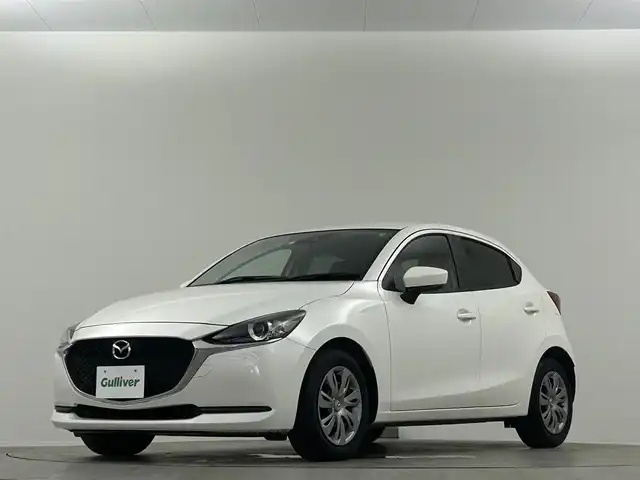 マツダ マツダ２ 15S 埼玉県 2020(令2)年 0.6万km スノーフレイクホワイトパールマイカ 純正ナビ　Ａｐｐｌｅ　Ｃａｒ　Ｐｌａｙ　Ｂｌｕｅｔｏｏｔｈ　衝突軽減システム　オートハイビーム　コーナーセンサー プッシュスタート BSM アイドリングストップ 純正LEDヘッドライト ETC