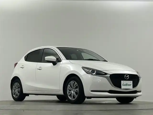 マツダ マツダ２ 15S 埼玉県 2020(令2)年 0.6万km スノーフレイクホワイトパールマイカ 純正ナビ　Ａｐｐｌｅ　Ｃａｒ　Ｐｌａｙ　Ｂｌｕｅｔｏｏｔｈ　衝突軽減システム　オートハイビーム　コーナーセンサー プッシュスタート BSM アイドリングストップ 純正LEDヘッドライト ETC