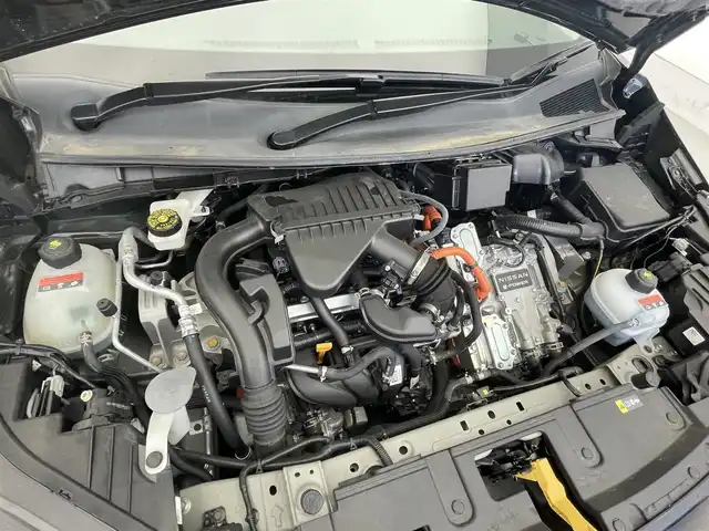 日産 オーラ G レザーエディション 滋賀県 2023(令5)年 1.2万km 黒 純正9インチナビ/Bluetooth/USB/AppleCarPlay/フルセグテレビ/アラウンドビューモニター/プロパイロット/全方位運転支援システム/・インテリジェントエマージェンシーブレーキ/・踏み間違い衝突防止アシスト/・標識検知機能/・前方衝突予測警報/・車線逸脱警報/・ふらつき警報/・車線逸脱防止支援システム/・エマージェンシーストップシグナル/インテリジェントルームミラー/ビルトインETC2.0/ドライブレコーダー/置くだけ充電/BOSEサウンドシステム/LEDヘッドライト/オートライト/プシュスタート/スマートキー