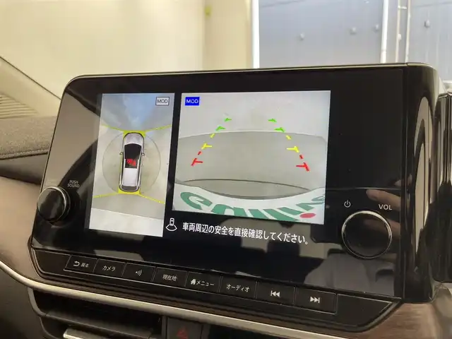 日産 オーラ G レザーエディション 滋賀県 2023(令5)年 1.2万km 黒 純正9インチナビ/Bluetooth/USB/AppleCarPlay/フルセグテレビ/アラウンドビューモニター/プロパイロット/全方位運転支援システム/・インテリジェントエマージェンシーブレーキ/・踏み間違い衝突防止アシスト/・標識検知機能/・前方衝突予測警報/・車線逸脱警報/・ふらつき警報/・車線逸脱防止支援システム/・エマージェンシーストップシグナル/インテリジェントルームミラー/ビルトインETC2.0/ドライブレコーダー/置くだけ充電/BOSEサウンドシステム/LEDヘッドライト/オートライト/プシュスタート/スマートキー