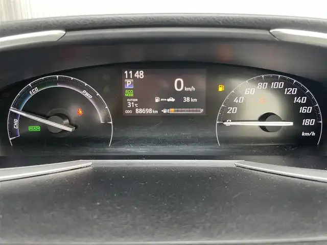 トヨタ シエンタ ハイブリッド G 愛知県 2017(平29)年 8.9万km ホワイトパールクリスタルシャイン トヨタセーフティセンス/　　・プリクラッシュセーフティ/　　・レーンディバーチャーアラート/　　・オートマチックハイビーム/ディーラーオプション7インチナビ/　　・CD/DVD/Bluetooth対応/ワンセグTV/バックカメラ/ドライブレコーダー/ETC/革巻きステアリング/ステアリングリモコン/両側パワースライドドア/ハロゲンヘッドライト/社外15インチアルミホイール
