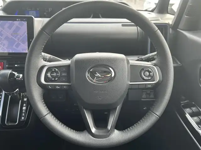 ダイハツ タント カスタム RS スタイルセレクション 愛知県 2022(令4)年 3.7万km ブラックマイカメタリック ワンオーナー/サイドバイザー/純正フロアマット/純正SDナビ/FM/AM/フルセグTV/BT/DISC/HDMI/SD/USB/アラウンドビューモニター/純正ドラレコ/ビルトインETC/クルコン/衝突被害軽減ブレーキ/レーンキープアシスト/パーキングアシスト/アイドリングストップ/クリアランスソナー/LEDヘッドライト/オートライト/保証書/取扱説明書/スマートキー/スペアキー