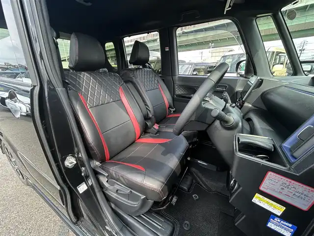 ダイハツ タント カスタム RS スタイルセレクション 愛知県 2022(令4)年 3.7万km ブラックマイカメタリック ワンオーナー/サイドバイザー/純正フロアマット/純正SDナビ/FM/AM/フルセグTV/BT/DISC/HDMI/SD/USB/アラウンドビューモニター/純正ドラレコ/ビルトインETC/クルコン/衝突被害軽減ブレーキ/レーンキープアシスト/パーキングアシスト/アイドリングストップ/クリアランスソナー/LEDヘッドライト/オートライト/保証書/取扱説明書/スマートキー/スペアキー