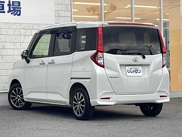 トヨタ ルーミー G－T 山口県 2018(平30)年 9.8万km パールホワイトⅢ (株)IDOMが運営する【じしゃロン宇部店】の自社ローン専用車両になります。こちらは現金またはオートローンご利用時の価格です。自社ローンご希望の方は別途その旨お申付け下さい。/純正ナビ(NSCN-W68)/バックカメラ　/Ｂｌｕｅｔｏｏｔｈ　/ドライブレコーダー　/純正フロアマット　/両側パワースライドドア　/社外アルミホイール　/横滑り防止装置　/衝突軽減防止装置　/ＥＴＣ