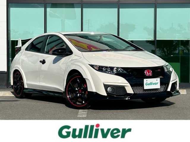 ホンダ シビック タイプR 和歌山県 2016(平28)年 9.1万km チャンピオンシップホワイト 純正7インチナビ/Bluetooth/USB/バックカメラ/ETC2.0/前後ドライブレコーダー/クルーズコントロール/革巻きステアリング/ステアリングスイッチ/LEDヘッドライト/フォグランプ/オートライト/純正19インチAW/純正フロアマット/プッシュスタート/スマートキー/スペアキー/取扱説明書