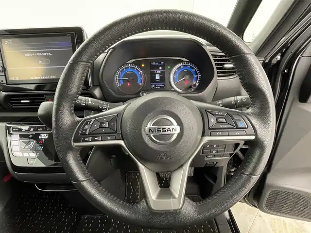 日産 ルークス HWS Gターボ プロパイロットED 群馬県 2020(令2)年 4.8万km ブラック 純正９インチナビ　アラウンドビューモニター　ＬＥＤライト　ＡＨＢ　純正１５インチＡＷ　ステアリングリモコン　コーナーセンサー　ステアリングリモコン　ＥＴＣ　プッシュスタート　横滑り防止装置　禁煙車