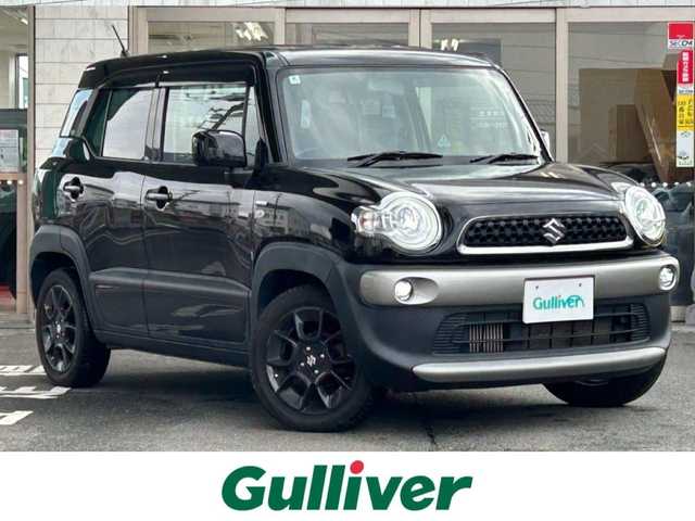 スズキ クロスビー HYBRID MX 岩手県 2018(平30)年 7.9万km スーパーブラックパール ４WD/純正ナビ/FM/AM/ワンセグ/Bluetooth/パドルシフト/横滑り防止装置/アイドリングストップ/シートヒーター/プッシュスタート/純正バイザー/純正マット/スマートキー/LEDライト/フォグランプ/AUTOライト/スタッドレス積載/保証書　取説