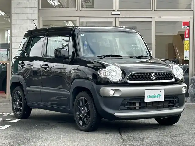 スズキ クロスビー HYBRID MX 岩手県 2018(平30)年 7.9万km スーパーブラックパール ４WD/純正ナビ/FM/AM/ワンセグ/Bluetooth/パドルシフト/横滑り防止装置/アイドリングストップ/シートヒーター/プッシュスタート/純正バイザー/純正マット/スマートキー/LEDライト/フォグランプ/AUTOライト/スタッドレス積載/保証書　取説