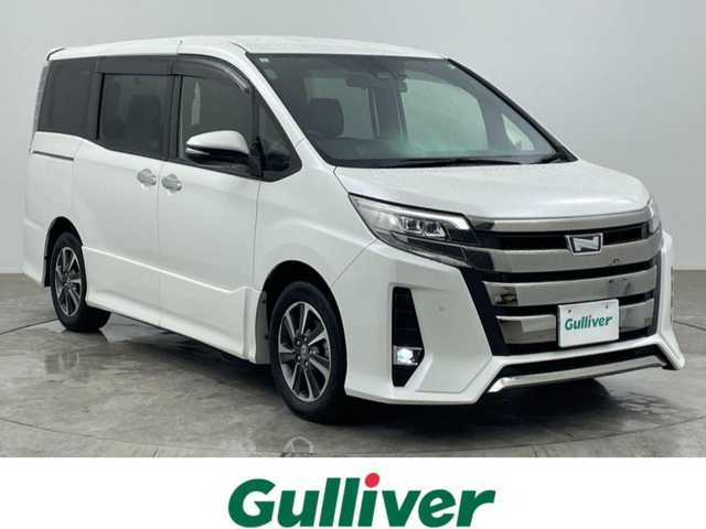 トヨタ ノア Si ダブルバイビーⅡ 大分県 2019(平31)年 3万km ホワイトパールクリスタルシャイン 純正7インチナビ/BT/CD/AUX/ワンセグ/バックカメラ/両側パワースライドドア/社外前後ドライブレコーダー:ZDR017/ETC/Toyota Safety Sense/・クルーズコントロール/・オートハイビーム/・レーンデパーチャーアラート/・プリクラッシュセーフティ/LEDヘッドライト/フロアマット/ドアバイザー/純正16インチAW/スペアキー/保証書・取扱説明書バックカメラ