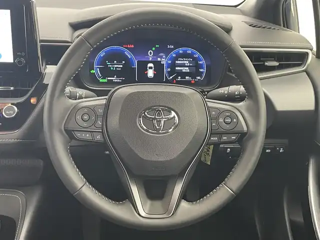 トヨタ カローラツーリング ハイブリッド ダブルバイビー 愛知県 2024(令6)年 1.2万km マッシブグレー 純正８型ＤＡ　フルセグＴＶ　Ｂｌｕｅｔｏｏｔｈ　ＵＳＢ　バックカメラ　純正前後ドラレコ　ＥＴＣ　黒ハーフレザー　レーダークルコン　純正アルミホイール　衝突軽減　ＬＥＤヘッドライト　スマートキー　禁煙車