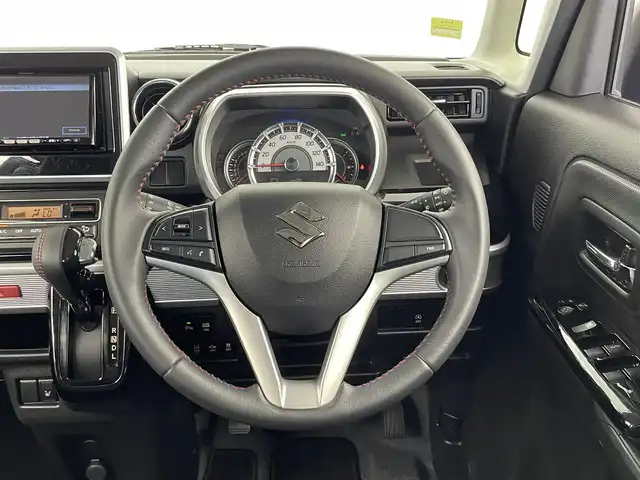 スズキ スペーシア カスタム HYBRID XS 大分県 2018(平30)年 8万km アーバンブラウンパールメタリック 社外7インチナビ/(CD/DVD/BT/フルセグTV)/バックカメラ/両側パワースライドドア /ハーフレザーシート/シートヒーター/スマートキー/プッシュスタート/ETC/電格ミラー/オートライト/LEDヘッドライト/ドライブレコーダー