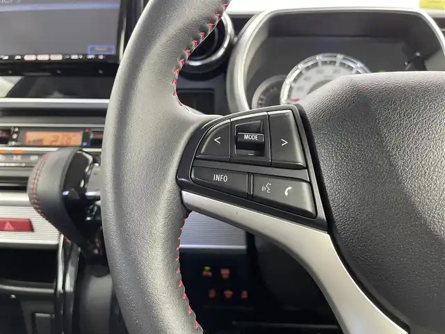 スズキ スペーシア カスタム HYBRID XS 大分県 2018(平30)年 8万km アーバンブラウンパールメタリック 社外7インチナビ/(CD/DVD/BT/フルセグTV)/バックカメラ/両側パワースライドドア /ハーフレザーシート/シートヒーター/スマートキー/プッシュスタート/ETC/電格ミラー/オートライト/LEDヘッドライト/ドライブレコーダー