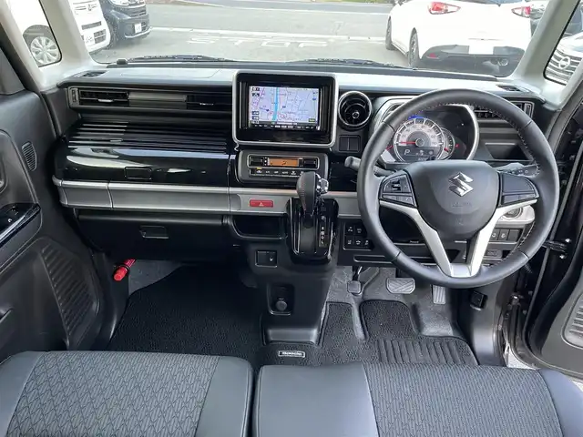 スズキ スペーシア カスタム HYBRID XS 兵庫県 2018(平30)年 8万km アーバンブラウンパールメタリック 社外7インチナビ/(CD/DVD/BT/フルセグTV)/バックカメラ/両側パワースライドドア /ハーフレザーシート/シートヒーター/スマートキー/プッシュスタート/ETC/電格ミラー/オートライト/LEDヘッドライト/ドライブレコーダー