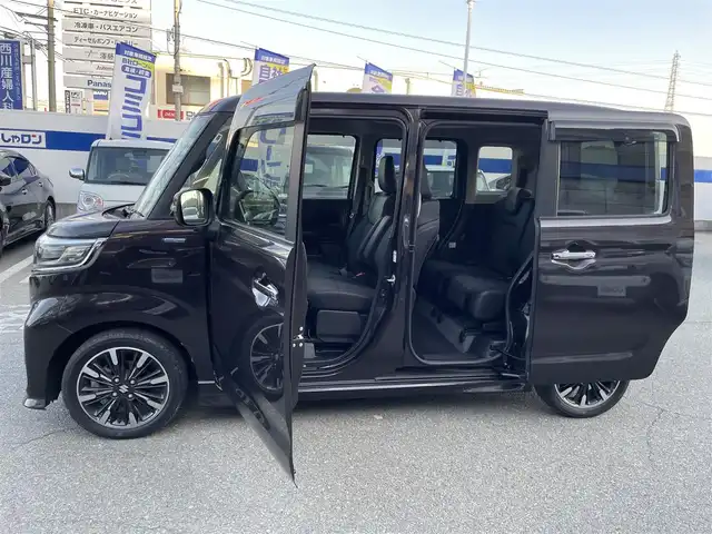 スズキ スペーシア カスタム HYBRID XS 兵庫県 2018(平30)年 8万km アーバンブラウンパールメタリック 社外7インチナビ/(CD/DVD/BT/フルセグTV)/バックカメラ/両側パワースライドドア /ハーフレザーシート/シートヒーター/スマートキー/プッシュスタート/ETC/電格ミラー/オートライト/LEDヘッドライト/ドライブレコーダー