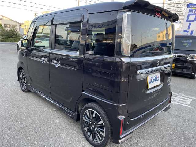 スズキ スペーシア カスタム HYBRID XS 兵庫県 2018(平30)年 8万km アーバンブラウンパールメタリック 社外7インチナビ/(CD/DVD/BT/フルセグTV)/バックカメラ/両側パワースライドドア /ハーフレザーシート/シートヒーター/スマートキー/プッシュスタート/ETC/電格ミラー/オートライト/LEDヘッドライト/ドライブレコーダー