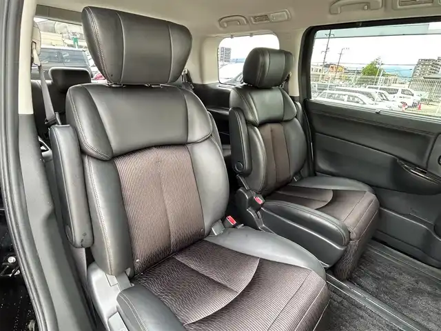日産 エルグランド 250ハイウェイスターS 福岡県 2018(平30)年 6.8万km ファントムブラック 純正7型ナビ(TV/CD/DVD/BT)全方位モニタ後席モニタコーナーセンサー両側電動パワスラクルコンドラレコETCUSB100V電源純正フロアマット純正LEDヘッドライト純正アルミホイールプッシュスタートスマートキー