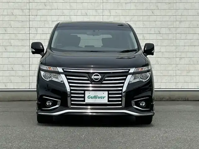 日産 エルグランド 250ハイウェイスターS 福岡県 2018(平30)年 6.8万km ファントムブラック 純正7型ナビ(TV/CD/DVD/BT)全方位モニタ後席モニタコーナーセンサー両側電動パワスラクルコンドラレコETCUSB100V電源純正フロアマット純正LEDヘッドライト純正アルミホイールプッシュスタートスマートキー
