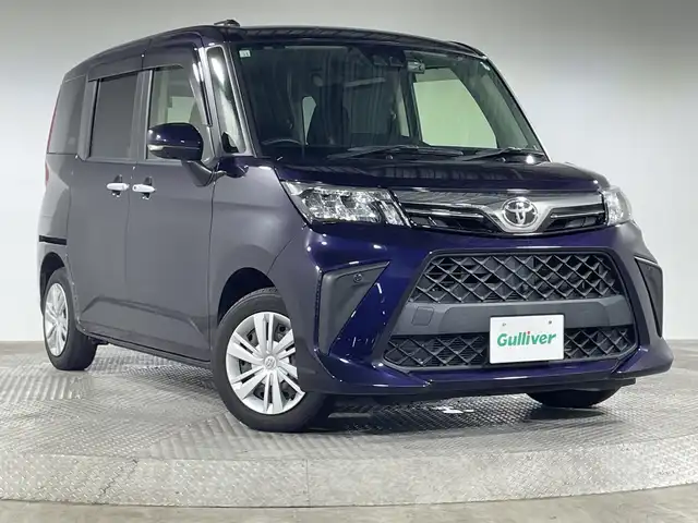 トヨタ ルーミー G 神奈川県 2020(令2)年 3.3万km クールバイオレットクリスタルシャイン 純正SDナビゲーション/AM　FM　フルセグ　Bluetooth　CD　DVD　SD/全方位カメラ/両側パワースライドドア/スマートアシスト/衝突回避支援ブレーキ機能/衝突警報機能/車線逸脱警報機能/路側逸脱警報/ブレーキ制御付誤発進抑制機能/先行車発進お知らせ機能/ふらつき警報/標識認識機能/前後クリアランスソナー/前席シートヒーター/アイドリングストップ/ステアリングスイッチ/ビルトインETC2.0/純正フロアマット/前後ドライブレコーダー/スマートキー/スペアキー/LEDヘッドライト/オートライト/オートハイビーム/ヘッドライトレベライザー