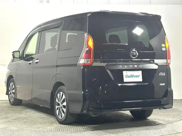 日産 セレナ ハイウェイスター 大阪府 2017(平29)年 6.2万km ダイヤモンドブラック 純正9incナビTV 360カメラ フリップダウンモニター クルーズコントロール 衝突軽減ブレーキ レーンアシスト リアオートエアコン パークアシスト クリアランスソナー 両側パワースライドドア ドライブレコーダー ETC