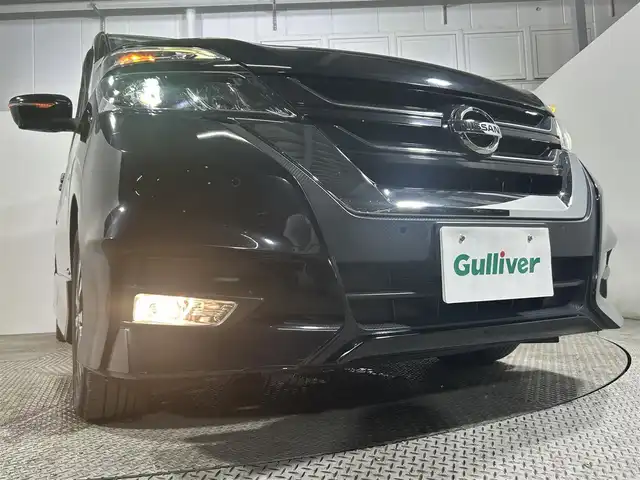 日産 セレナ ハイウェイスター 大阪府 2017(平29)年 6.2万km ダイヤモンドブラック 純正9incナビTV 360カメラ フリップダウンモニター クルーズコントロール 衝突軽減ブレーキ レーンアシスト リアオートエアコン パークアシスト クリアランスソナー 両側パワースライドドア ドライブレコーダー ETC
