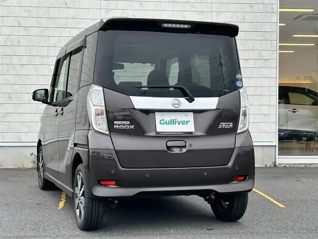 日産 デイズ ルークス HWS X Vセレクション 茨城県 2018(平30)年 5.9万km アッシュブラウンM 純正ナビ/【フルセグTV/CD/DVD/Bluetooth】/両側パワースライドドア/アラウンドビューモニター/コーナーセンサー/エマージェンシーブレーキ/ハーフレザーシート/リヤサーキュレーター/アイドリングストップ/純正15インチAW/純正フロアマット/オートライト/オートハイビーム/スマートキー