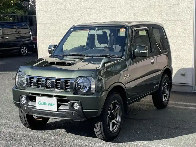 スズキ ジムニー ランドベンチャー 埼玉県 2015(平27)年 2.1万km クールカーキPM /ワンオーナー//4WD/ICターボ//5速MT//社外メモリナビ//ワンセグTV//ETC//キーレス//運転席シートヒーター//ステアリングオーディオスイッチ//革巻きステアリング//Wエアバッグ/ABS//Fフォグランプ//プライバシーガラス//ドアバイザー//純正16インチAW//新車時保証書//取扱説明書//ナビ取説//スペアキー
