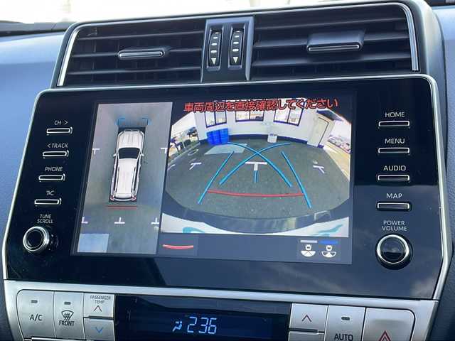 トヨタ ランドクルーザー プラド TX Lパッケージ マットブラED 山口県 2023(令5)年 2.6万km ブラック サンルーフ/7人乗り/パノラミックビューモニター/純正ディスプレイオーディオ/・Bluetooth接続/・AM/FM/・Miracast/・ナビキッド/ビルトインETC/ドライブレコーダー/Toyota Safety Sense/・プリクラッシュセーフティ/・レーンディパーチャーアラート/・ロードサインアシスト/・レーダークルーズコントロール/・先行車発進お知らせ機能/・クリアランスソナー/・ブラインドスポットモニター/・パーキングサポートブレーキ/レザーシート/パワーシートD席/N席/シートヒーター/エアシート/スマートキー/プッシュスタート/純正フロアマット/USB入力端子/ルーフレール/純正LEDライト/純正18インチアルミホイール/ウィンカーミラー/ドアバイザー