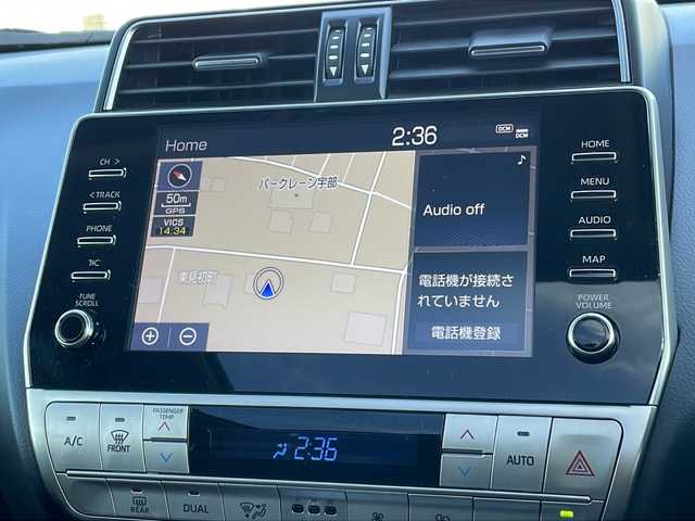 トヨタ ランドクルーザー プラド TX Lパッケージ マットブラED 山口県 2023(令5)年 2.6万km ブラック サンルーフ/7人乗り/パノラミックビューモニター/純正ディスプレイオーディオ/・Bluetooth接続/・AM/FM/・Miracast/・ナビキッド/ビルトインETC/ドライブレコーダー/Toyota Safety Sense/・プリクラッシュセーフティ/・レーンディパーチャーアラート/・ロードサインアシスト/・レーダークルーズコントロール/・先行車発進お知らせ機能/・クリアランスソナー/・ブラインドスポットモニター/・パーキングサポートブレーキ/レザーシート/パワーシートD席/N席/シートヒーター/エアシート/スマートキー/プッシュスタート/純正フロアマット/USB入力端子/ルーフレール/純正LEDライト/純正18インチアルミホイール/ウィンカーミラー/ドアバイザー