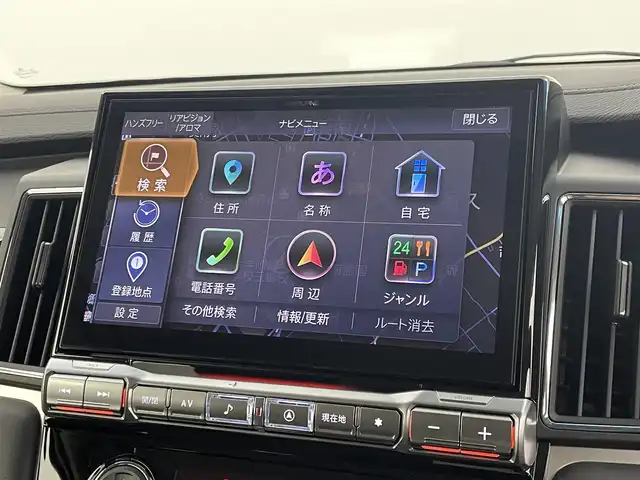 三菱 デリカＤ：５ シャモニー 埼玉県 2025(令7)年 0.1万km未満 グレーⅡ オリジナルナビ取付パッケージ＋リアモニター取付パッケージ/ステップレス　（7人）D:5専用11型ナビゲーション/ALPINE製11型ナビ/両側電動スライドドア/バックカメラ