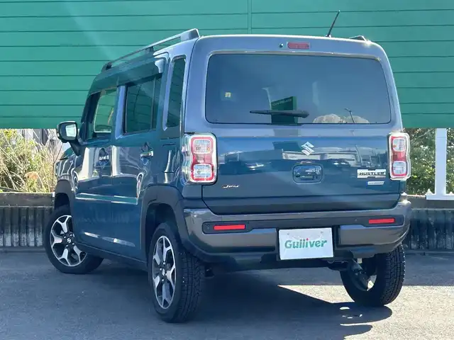 スズキ ハスラー Jスタイル Ⅱ ターボ 鹿児島県 2023(令5)年 1万km デニムブルー ガンメタリック 2トーン 純正ナビ/デジタルインナーミラー/フルセグTV/バックカメラ/全周囲カメラ/クルーズコントロール/オートライト/LEDヘッドライト/純正フロアマット/純正アルミホイール/スマートキー/保証書/取扱説明書