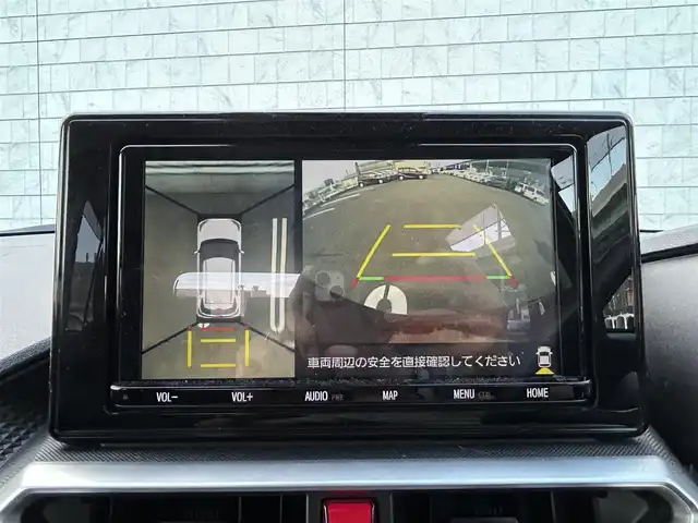トヨタ ライズ G 福岡県 2020(令2)年 6.8万km ファイアークォーツレッドM 純正9型SDナビ（フルセグTV/CD/DVD/BT）全方位モニタートヨタセーフティーセンスコーナーセンサーETC純正LEDヘッドライト純正フロアマット純正16インチアルミホイールスマートキープッシュスタートHDMIUSBポート