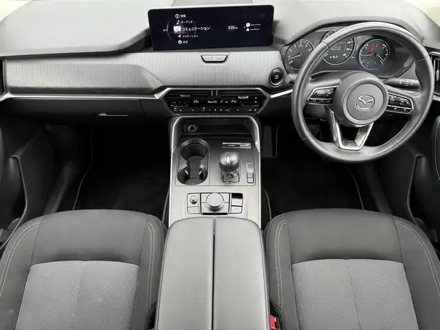 マツダ ＣＸ－６０ 25S Sパッケージ 神奈川県 2023(令5)年 3.4万km ジェットブラックマイカ ワンオーナー/i-ACTIVSENSE/純正１２インチメーカーナビ　/フルセグ　/全周囲カメラ　/バックカメラ　/サイドカメラ/フロントカメラ/ビルドインＥＴＣ　/D席パワーシート　/D席シートメモリー/D＋N席シートヒーター　/前後コーナーセンサー　/前後ドライブレコーダー　/LEDヘッドライト/ブラインドスポットモニター/ステアリングヒーター/電子パーキング/オートブレーキホールド/プッシュスタート/アイドリングストップ/スマートキー