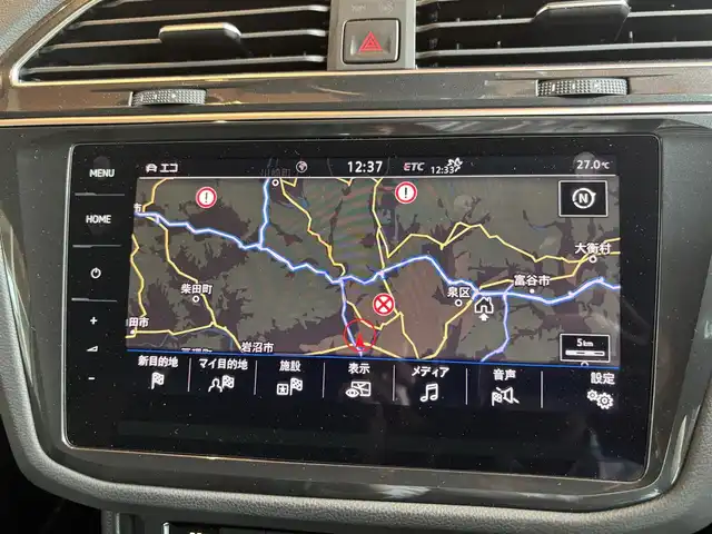 フォルクスワーゲン ティグアン TDI 4モーション Rライン 宮城県 2018(平30)年 7.6万km ピュアホワイト 純正ナビ/全周囲カメラ/AppleCarPlay/AndroidAuto/ハーフレザー/シートヒーター/アイドリングストップ/ACC/レーンキープアシスト/ブラインドスポットモニター/プリクラッシュブレーキ/コーナーセンサー/ステアリングスイッチ/パドルシフト/電動パーキング/オートホールド/バーチャルコックピット/USB×２/LEDヘッドライト/フロントフォグ/保証書/取扱説明書/スペアキー×１