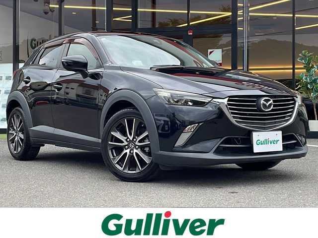 マツダ ＣＸ－３ XD ツーリング 大阪府 2016(平28)年 7.8万km ジェットブラックマイカ 衝突軽減システム　/アクティブドライビングディスプレイ　/フルセグTV　/Bluetooth　/CD　/DVD　/バックカメラ　/クルーズコントロール　/BSM　/LEDヘッドライト　/純正アルミホイール　/ETC/スマートキー/プッシュスタート/純正フロアマット