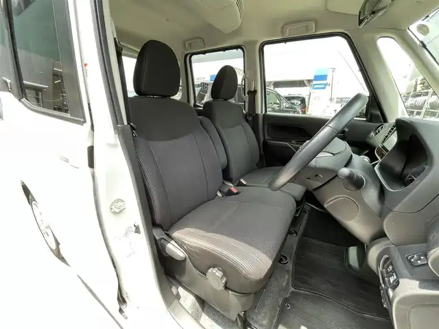 日産 デイズ ルークス ハイウェイスターX 滋賀県 2017(平29)年 6.8万km ホワイトパール 禁煙車/社外7インチナビ/CD.DVD.Bluetooth.フルセグ/全方位カメラ/衝突軽減ブレーキ/片側電動スライドドア/前方ドライブレコーダー/アイドリングストップ/ETC/LEDヘッドライト/オートライト/オートハイビーム/ステアリングスイッチ/スマートキー
