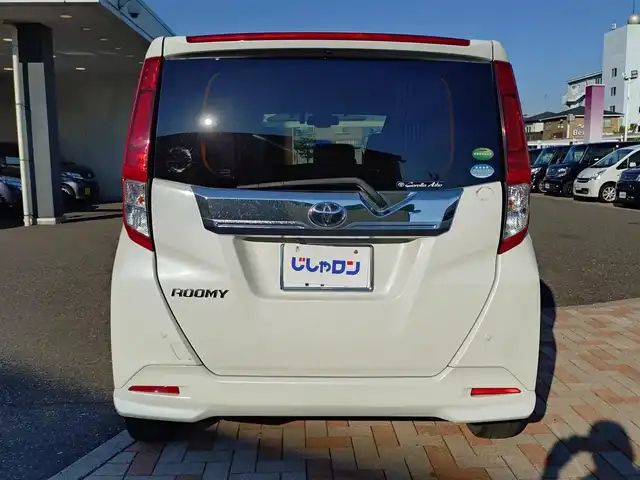 トヨタ ルーミー カスタムG－T 新潟県 2017(平29)年 10.9万km パールホワイトⅢ (株)IDOMが運営する【じしゃロン新潟店】の自社ローン専用車両になります。/こちらは現金またはオートローンご利用時の価格です。自社ローンご希望の方は別途その旨お申付け下さい/純正ナビ（地図SDなし）/CD/DVD視聴可能/フルセグTV視聴可能（走行中視聴可能）/バックカメラ/Bluetooth接続可能/ETC/プッシュスタート/クルーズコントロール/両側パワースライドドア/純正フロアマット/後ろのみコーナーセンサー/横滑り防止装置/衝突被害軽減システム/電動格納ウィンカーミラー/フォグランプ/スマートキー/スペアキー×１