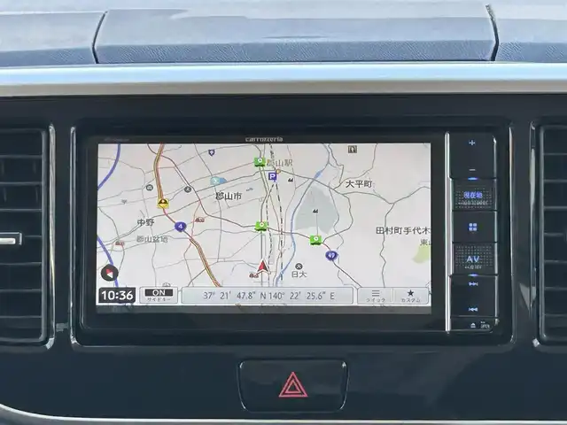 日産 デイズ ルークス ハイウェイスター Gターボ 福島県 2020(令2)年 3.4万km ホワイトソリッド/プレミアムオリーブM ターボ/社外ナビゲーション/型番：AVIC-RW810/【CD/DVD/SD/BT/TV】/アラウンドビューモニター/ドライブレコーダー/ETC/両側電動スライドドア/インテリジェントエマージェンシーブレーキ/車線逸脱警報/クルーズコントロール/アイドリングストップ/シートバックテーブル/リアドアシェード/リアサーキュレーター/LEDオートライト/純正フロアマット