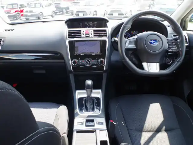 スバル レヴォーグ 1．6GT アイサイト プラウドED 千葉県 2015(平27)年 5.3万km ラピスブルーP アイサイト/SIドライブ/スバルリヤビークルディテクション/社外メモリーナビ/地デジTV/【DVD/CD再生機能　Bluetooth接続】/サイド/バックカメラ/革巻きステアリング/ステアリングスイッチ/パドルシフト/運転席パワーシート/ETC/LEDヘッドライト/フォグライト/ウインカーミラー/純正17インチアルミホイル/サイド/カーテン/ニーエアバッグ/キーレスアクセス